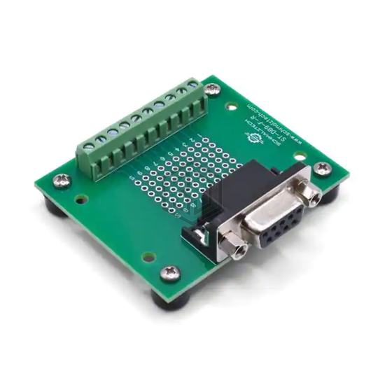 ST-DB9-F-R-FT - SchmalzTech, LLC - Adapter, Breakout Boards