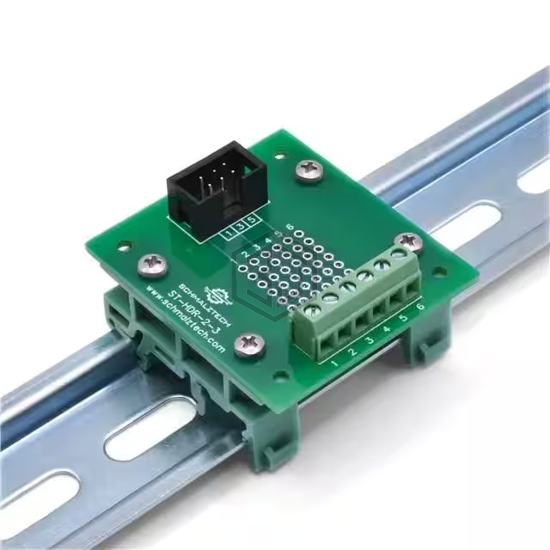 ST-HDR-2-3-DIN - SchmalzTech, LLC - Adapter, Breakout Boards