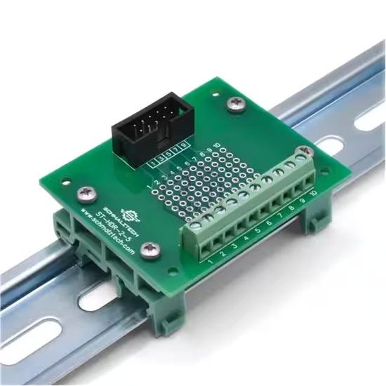 ST-HDR-2-5-DIN - SchmalzTech, LLC - Adapter, Breakout Boards