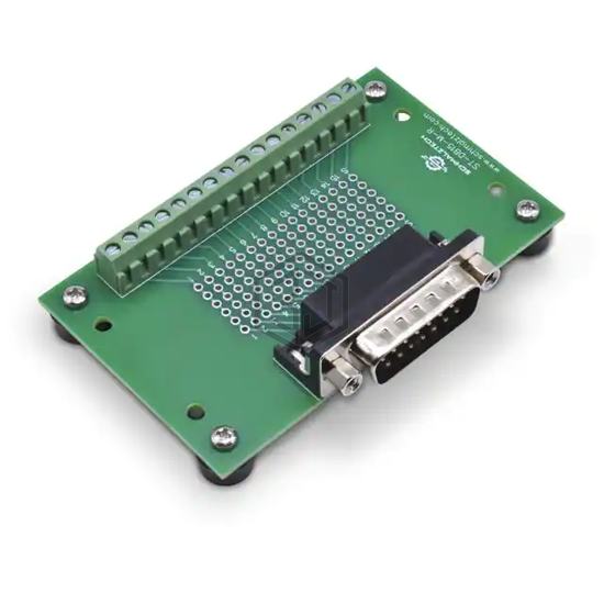 ST-DB15-M-R-FT - SchmalzTech, LLC - Adapter, Breakout Boards
