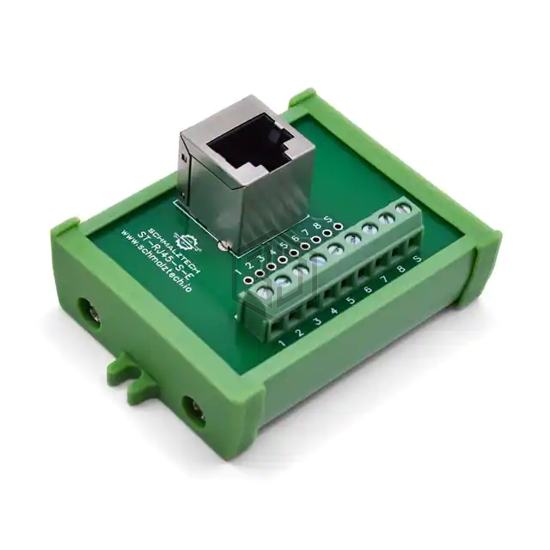ST-RJ45-S-E-CHS - SchmalzTech, LLC - Adapter, Breakout Boards