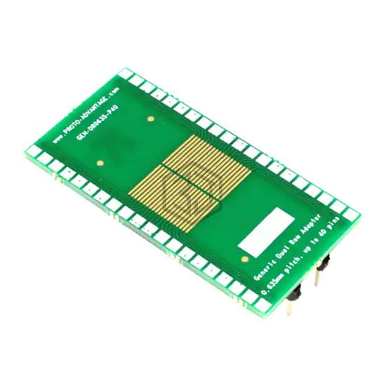 GEN-DR0635-P40 - Chip Quik Inc. - Adapter, Breakout Boards