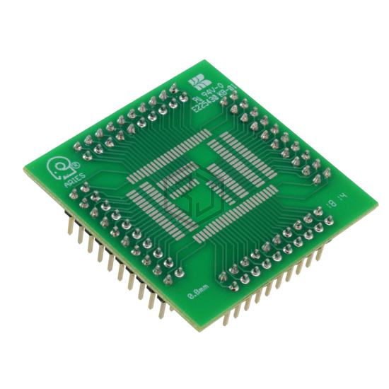LCQT-QFP0.8-44 - Aries Electronics - Adapter, Breakout Boards