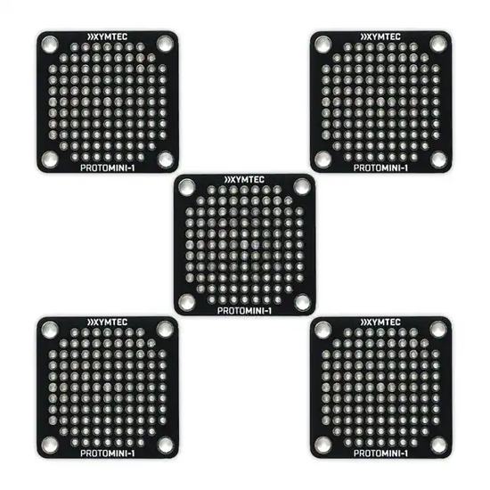 PROTOMINI-1-X5 - XYMTEC Industries - Prototype Boards Perforated