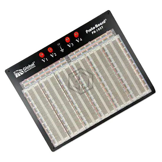 PB-105T - Global Specialties - Solderless Breadboards