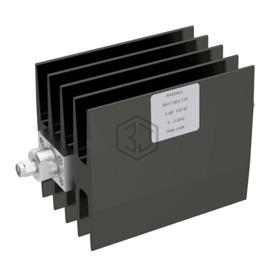 R417806118 - Radiall USA, Inc. - Attenuators