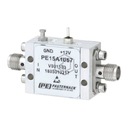 PE15A1067 - Pasternack - RF Amplifiers