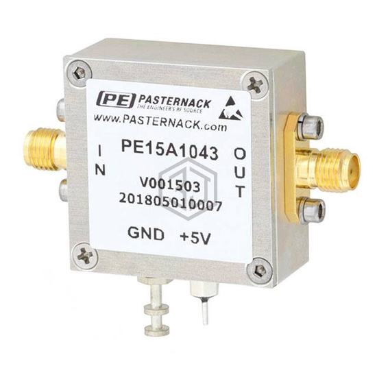 PE15A1043 - Pasternack - RF Amplifiers