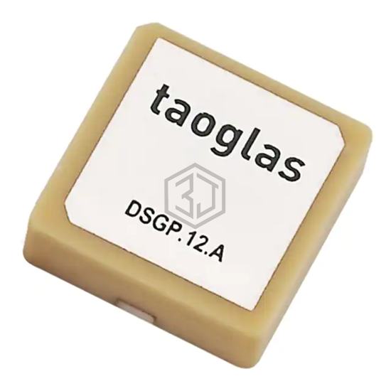 DSGP.1575.12.4.A.02 - Taoglas Limited - RF Antennas