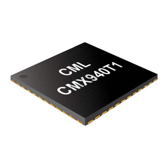 CMX940T1-TR1K - CML Microcircuits - RF Misc ICs and Modules