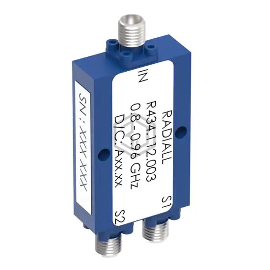 R434112003 - Radiall USA, Inc. - RF Power Dividers/Splitters