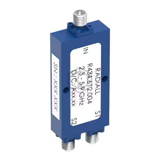 R434612004 - Radiall USA, Inc. - RF Power Dividers/Splitters