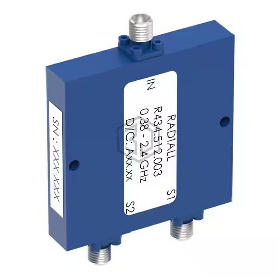 R434512003 - Radiall USA, Inc. - RF Power Dividers/Splitters
