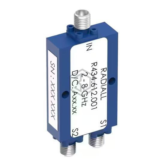 R434612001 - Radiall USA, Inc. - RF Power Dividers/Splitters