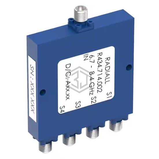 R434714002 - Radiall USA, Inc. - RF Power Dividers/Splitters