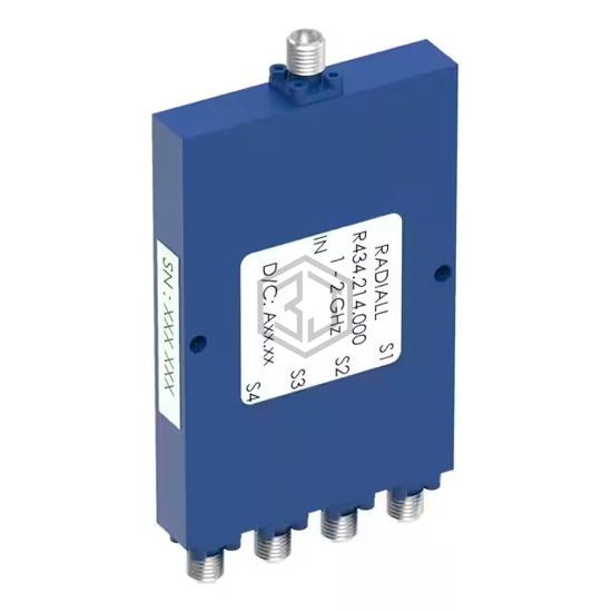 R434214000 - Radiall USA, Inc. - RF Power Dividers/Splitters