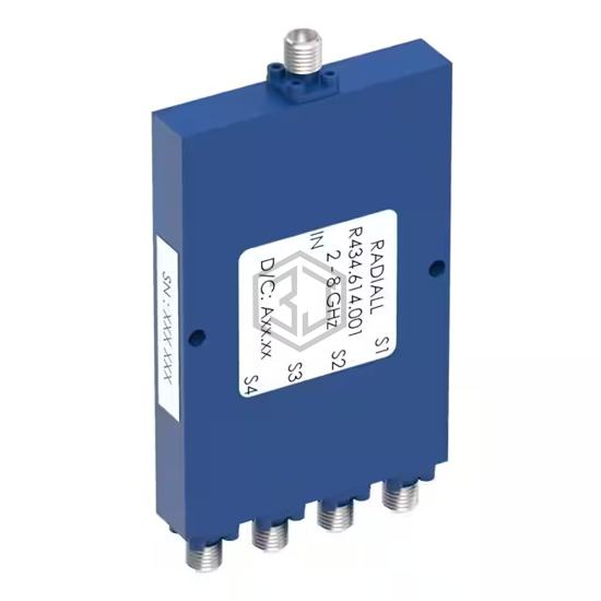 R434614001 - Radiall USA, Inc. - RF Power Dividers/Splitters