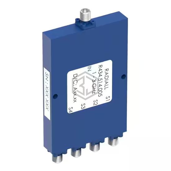 R434514005 - Radiall USA, Inc. - RF Power Dividers/Splitters