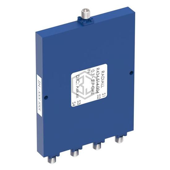 R434514004 - Radiall USA, Inc. - RF Power Dividers/Splitters