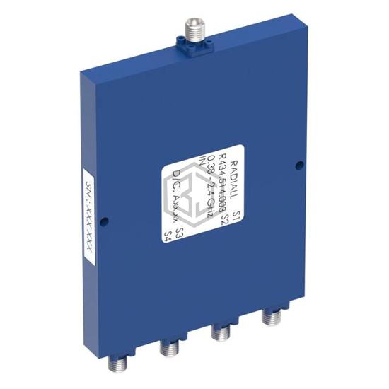 R434514003 - Radiall USA, Inc. - RF Power Dividers/Splitters