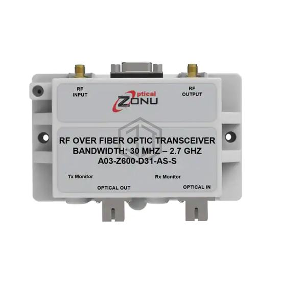 A03-Z600-D31-AS-S - Optical Zonu Corporation - RF Receiver, Transmitter, and Transceiver Finished Units