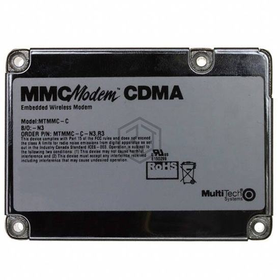 MTMMC-C-N3.R3 - Multi-Tech Systems Inc. - RF Receiver, Transmitter, and Transceiver Finished Units