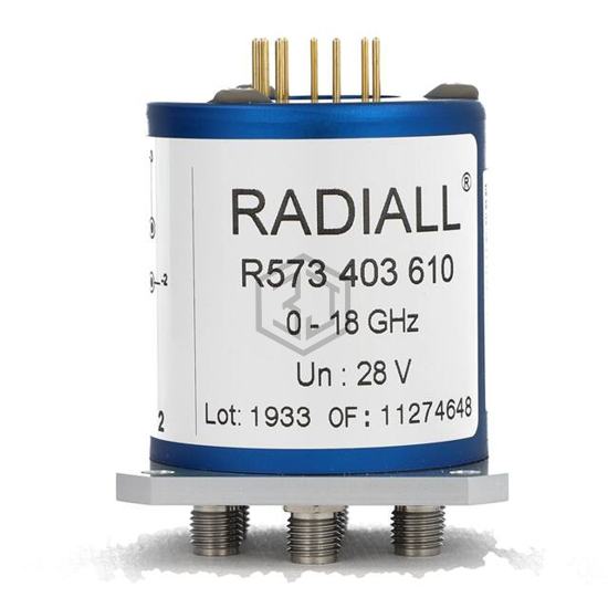 R573433410 - Radiall USA, Inc. - RF Switches