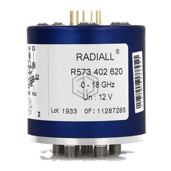 R573492600 - Radiall USA, Inc. - RF Switches