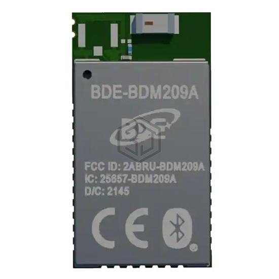 BDE-BDM209AU - BDE Technology - RF Transceiver Modules and Modems