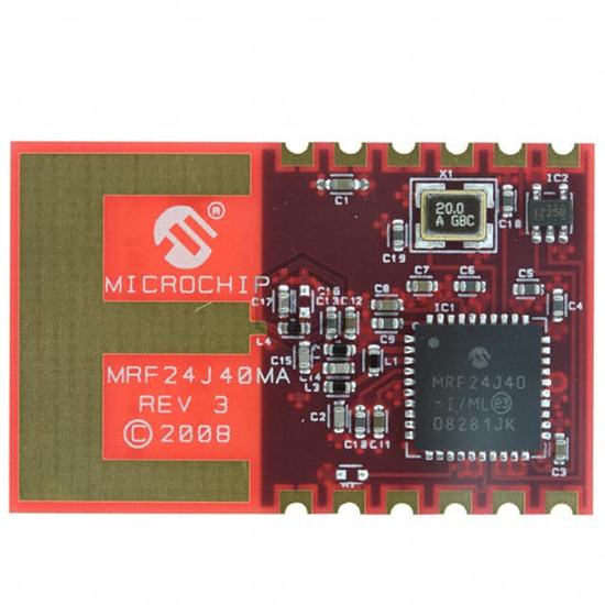 MRF24J40MA-I/RM - Microchip Technology - RF Transceiver Modules and Modems