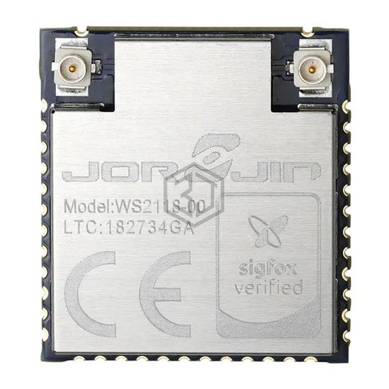 WS2118-00 - Jorjin Technologies Inc. - RF Transceiver Modules and Modems