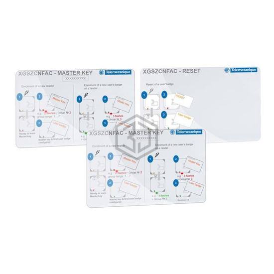 XGSZCNFAC - Schneider Electric - RFID Transponders, Tags