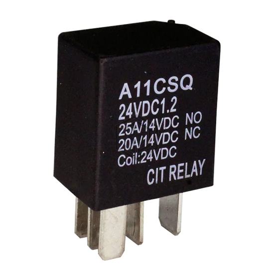 A11CSQ24VDC1.2 - CIT Relay and Switch - Automotive Relays
