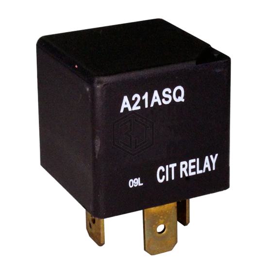 A21ASQ24VDC1.6D - CIT Relay and Switch - Automotive Relays