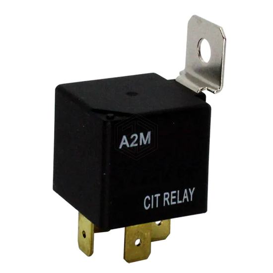 A2M1CSQ12VDC1.9D - CIT Relay and Switch - Automotive Relays