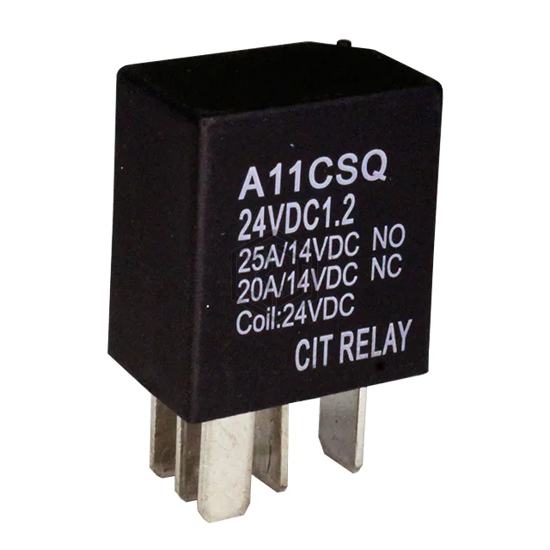 A11CSQ24VDC1.2R - CIT Relay and Switch - Automotive Relays