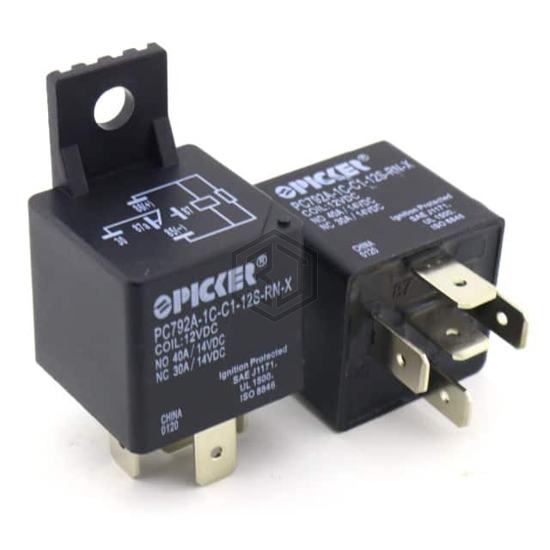 PC792A-1C-C1-12S-RN-X - Picker Components - Automotive Relays