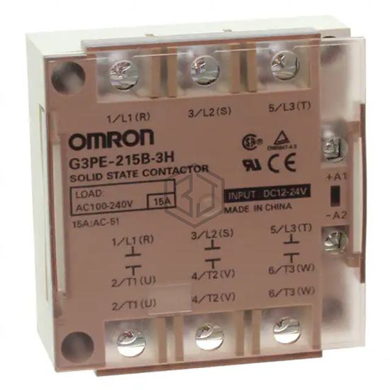 G3PE-215B-3H DC12-24 - Omron Automation and Safety - Contactors (Solid State)