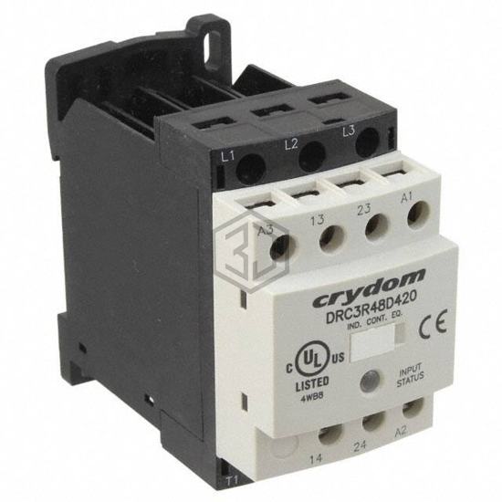 DRC3R48D420 - Sensata-Crydom - Contactors (Solid State)
