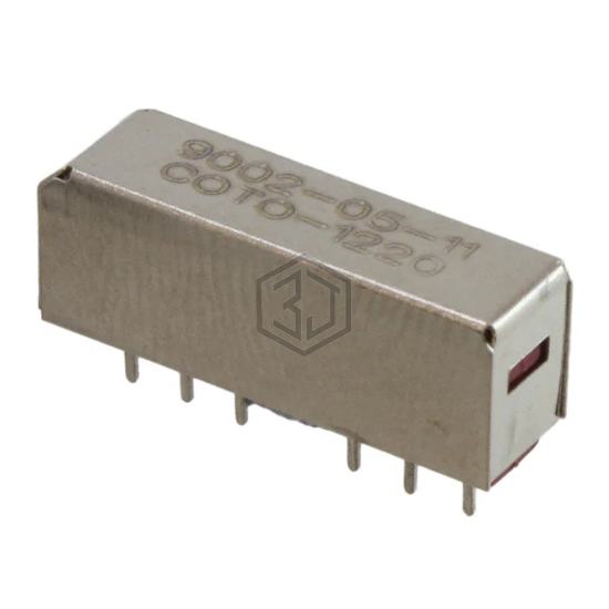 9002-05-11 - Coto Technology - High Frequency (RF) Relays