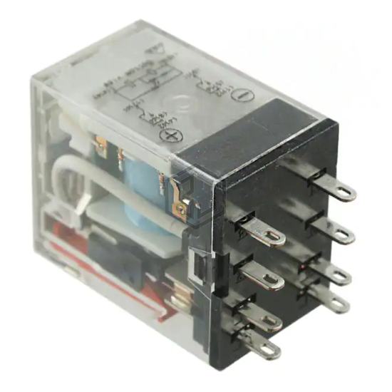 MY2N-D2 DC24 (S) - Omron Automation and Safety - Power Relays, Over 2 Amps