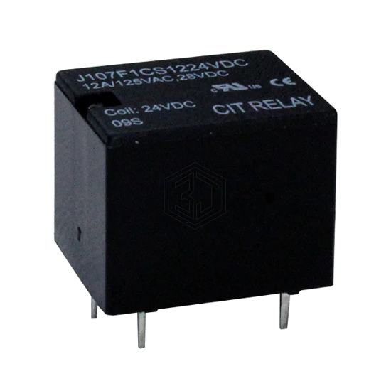 J107F1CS1224VDC.36 - CIT Relay and Switch - Power Relays, Over 2 Amps