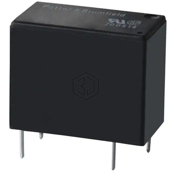 T77V1D3-24 - TE Connectivity Potter & Brumfield Relays - Power Relays, Over 2 Amps