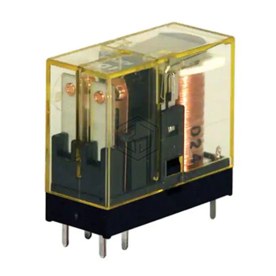 RJ2V-C-A24 - IDEC - Power Relays, Over 2 Amps