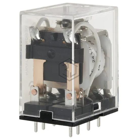 MY2-02-DC24 - Omron Automation and Safety - Power Relays, Over 2 Amps