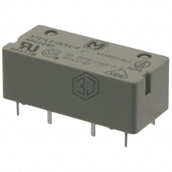 ST2-L2-DC5V-F - Panasonic Electric Works - Power Relays, Over 2 Amps