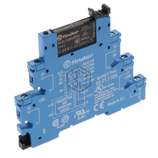38.51.7.024.0050 - Finder Relays, Inc. - Power Relays, Over 2 Amps
