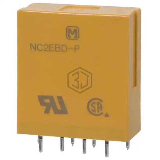 NC2EBD-P-DC48V - Panasonic Electric Works - Power Relays, Over 2 Amps
