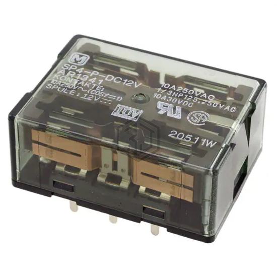 SP4-P-DC12V - Panasonic Electric Works - Power Relays, Over 2 Amps