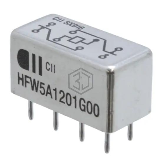 HFW5A1201G00 - TE Connectivity Aerospace, Defense and Marine - Power Relays, Over 2 Amps